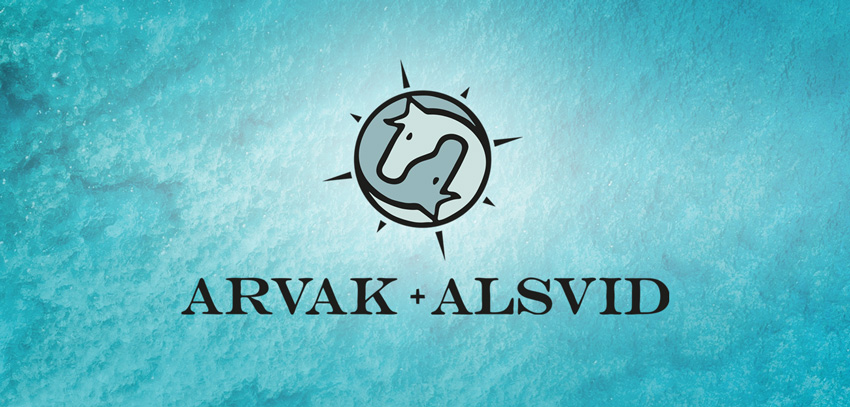 Logotipo de Arvak + Alsvid