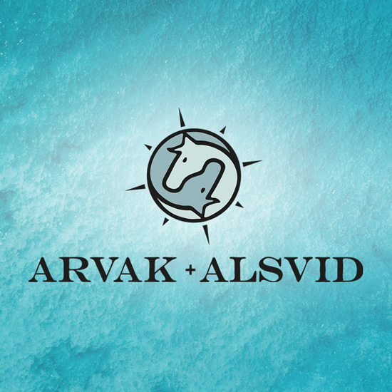 Logotipo de Arvak + Alsvid