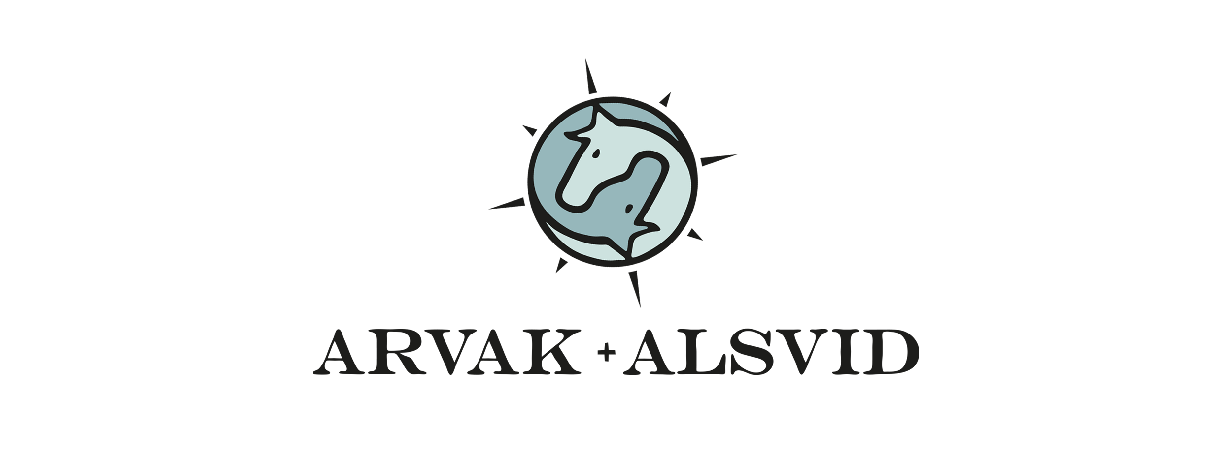 Logotipo de Arvak + Alsvid