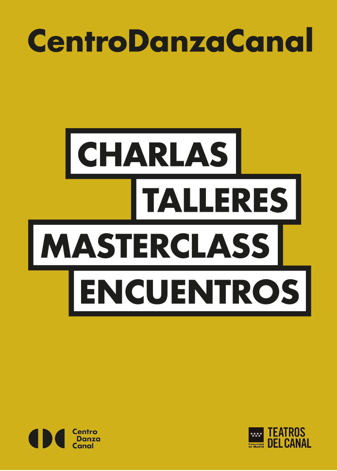 Diseño de cartel Centro Danza Canal Talleres y Masterclass