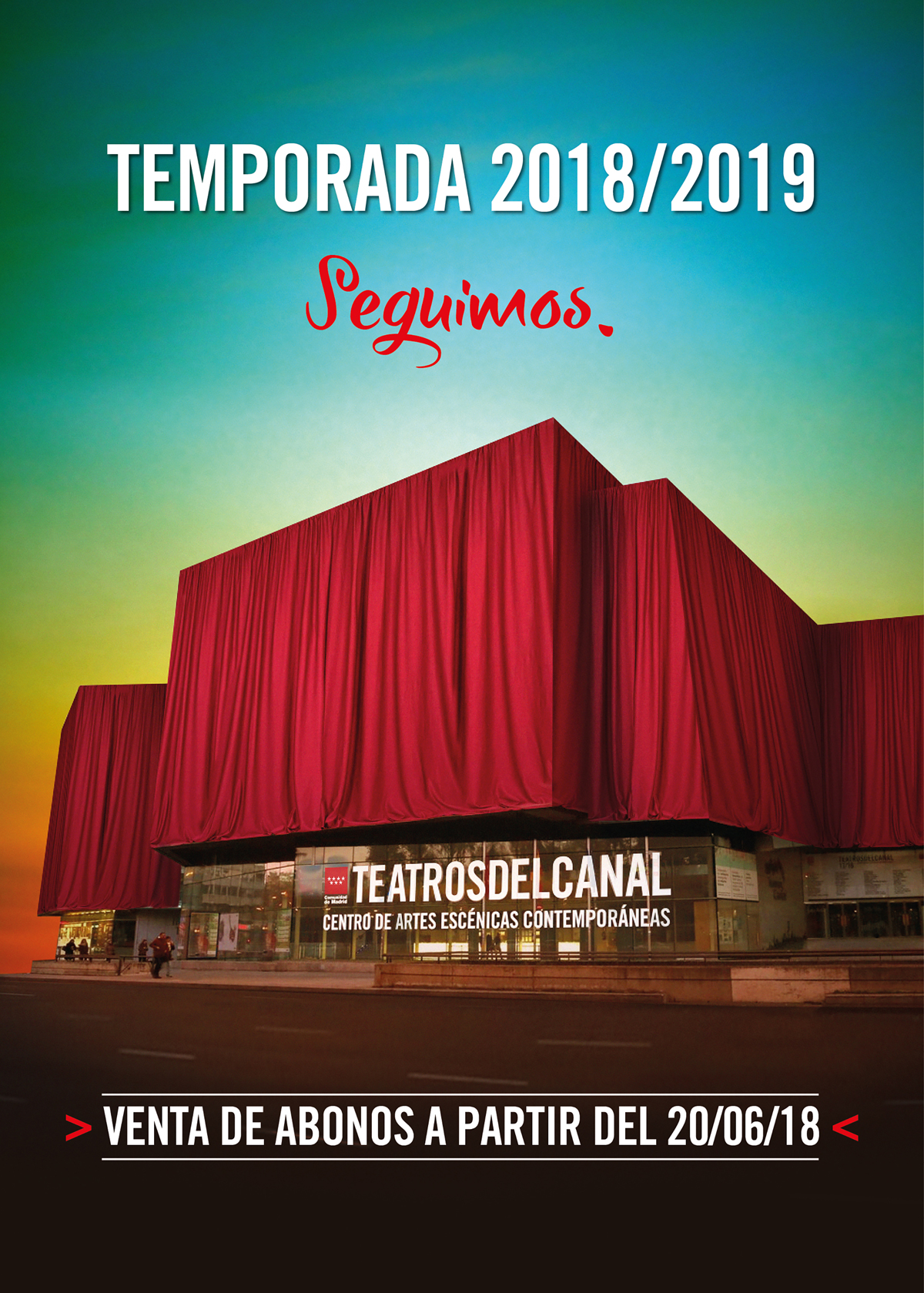 Cartel Teatros del Canal