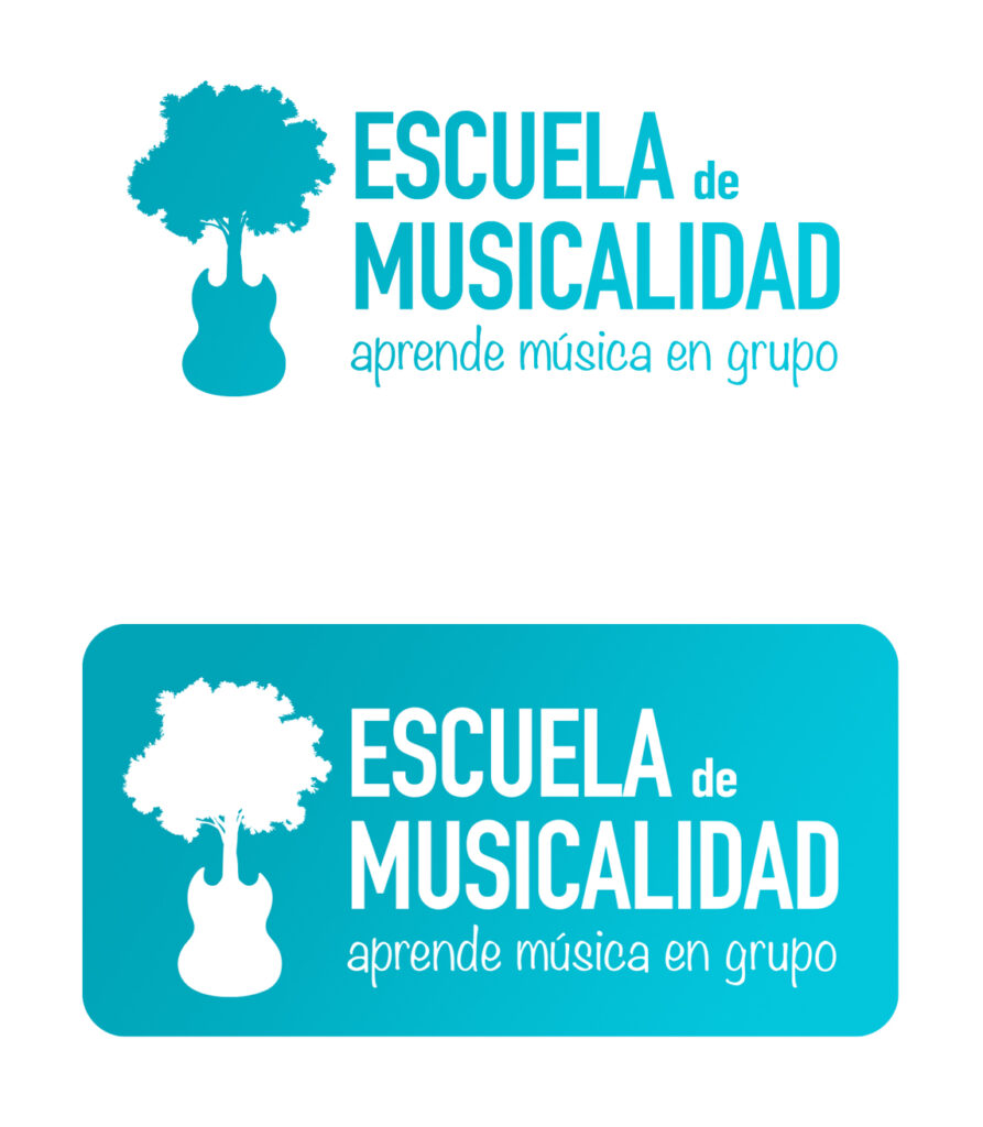 Versiones de logotipo de Escuela de Musicalidad