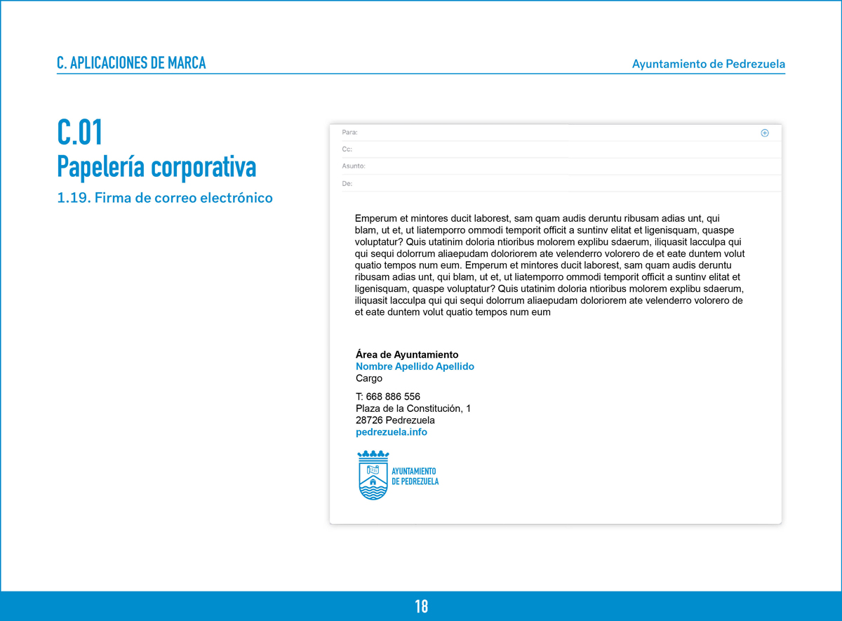 Pagina de Brandbook